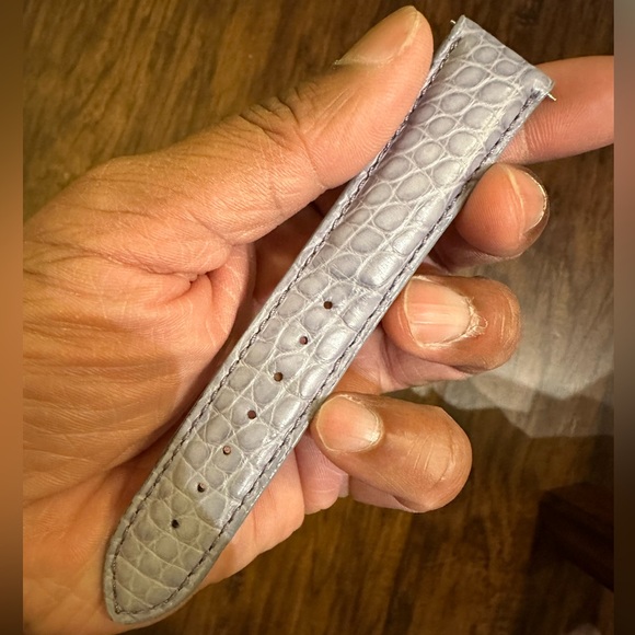 Hadley Roma genuine Alligator leather watch strap (20mm width)_NEW without tags - Picture 3 of 6